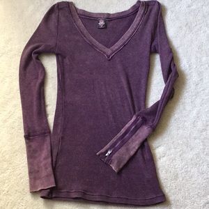 Free People thermal shirt